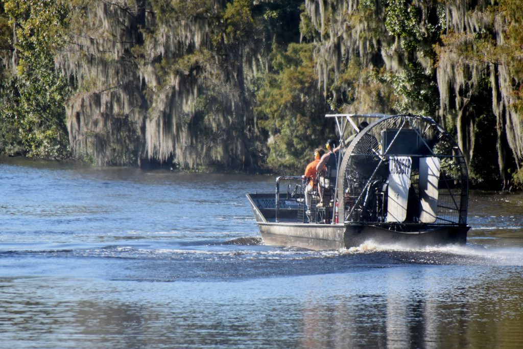 fanboat rides in louisiana swamp
