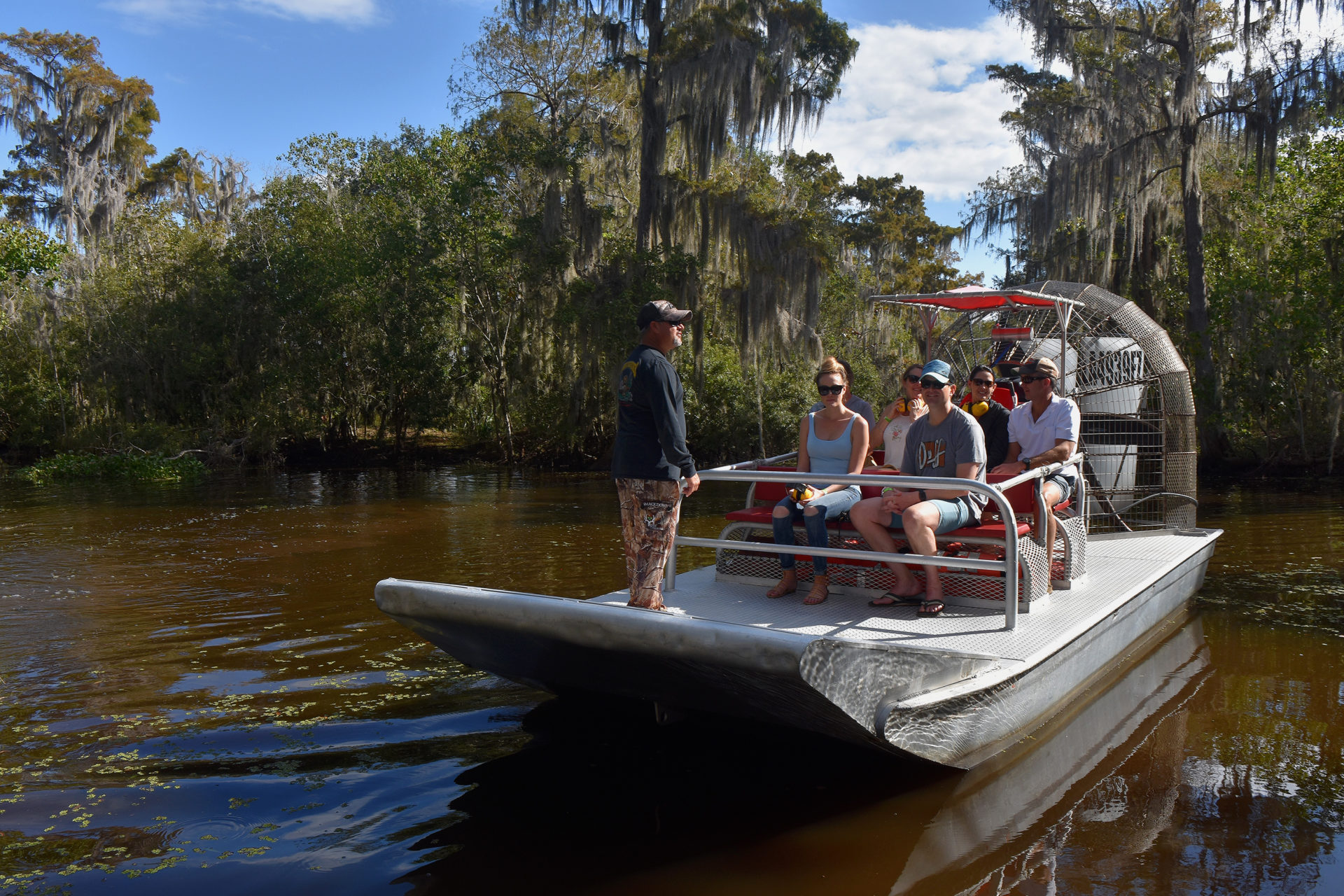 new orleans self transport swamp and bayou boat tour